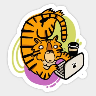 Chilling Sticker